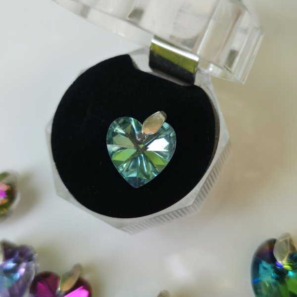 Producto - Dije sw corazón italiano distintos colores disponibles - 3