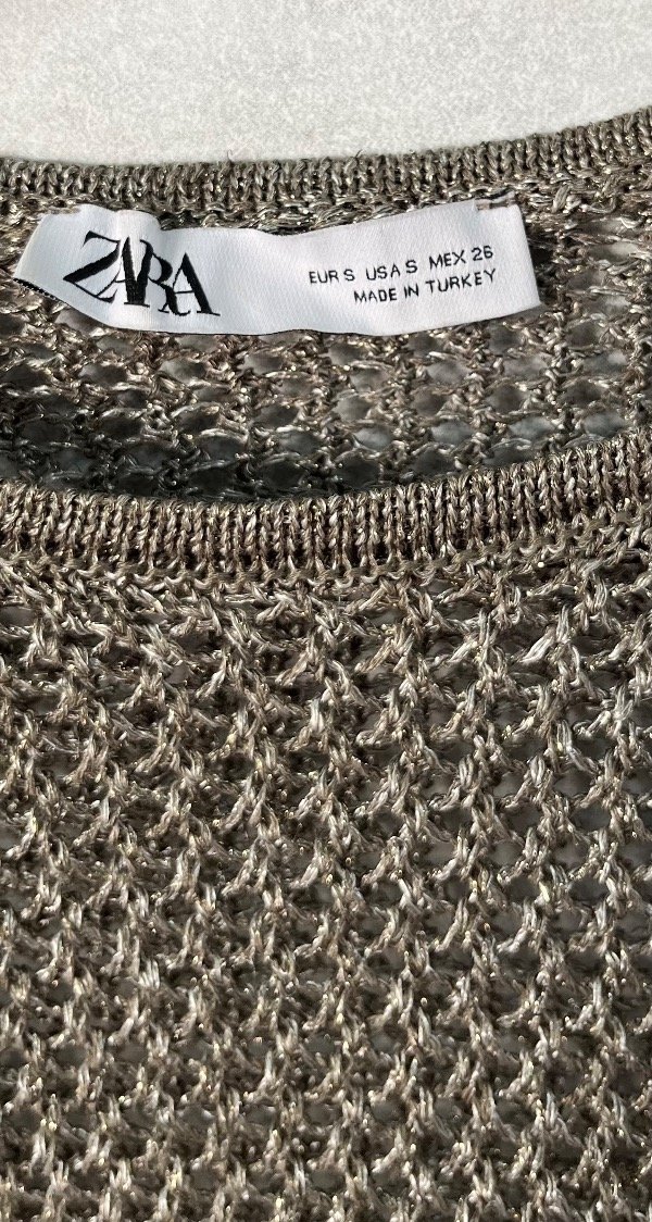 Producto - Top calado manga larga Zara - 1