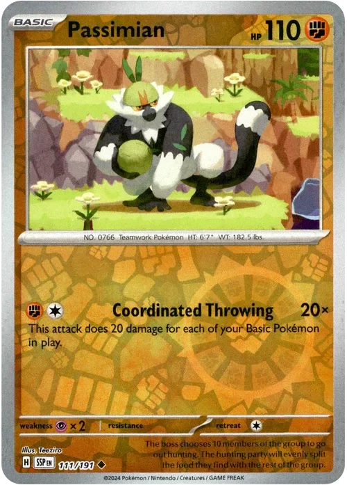 Producto - Passimian - 111/191 - Surging Sparks - Reverse Holo