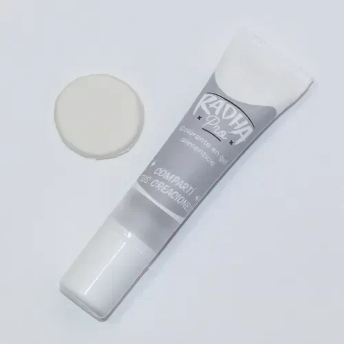Producto - Colorante en gel blanco radha