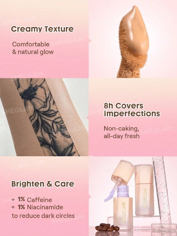 Producto - SHEGLAM Hideaway Corrector de Cobertura Total - 7