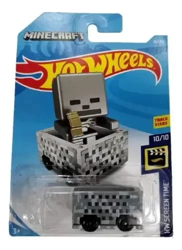 Producto - Fallado!! Hot Wheels Minecart Minecraft Hw Screen Time 1/64
