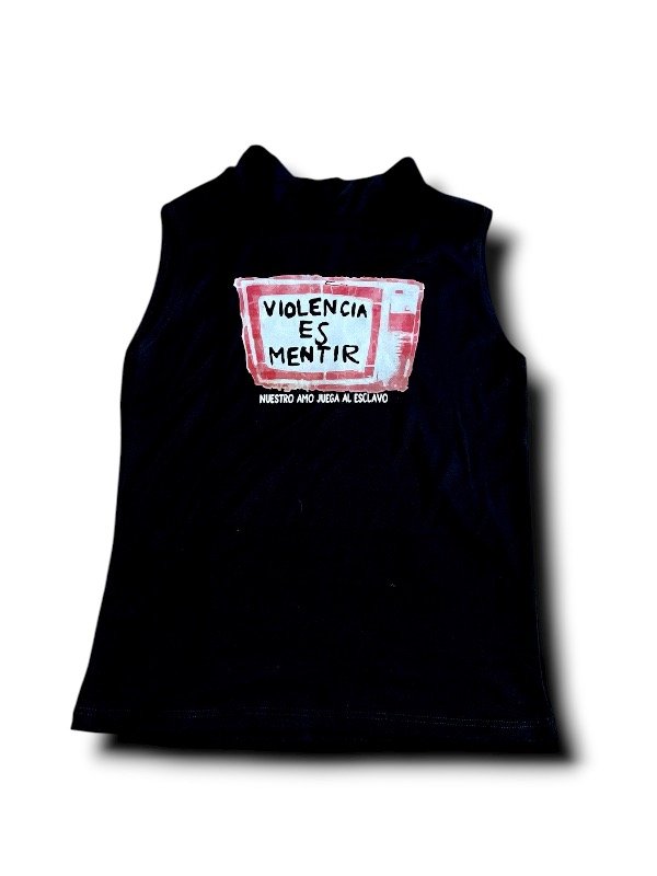 Producto - MUSCU CUELLO VIOLENCIA ES MENTIR