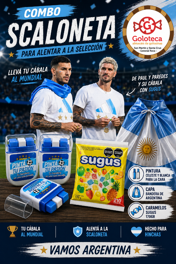 Producto - COMBO MUNDIAL ARGENTINA