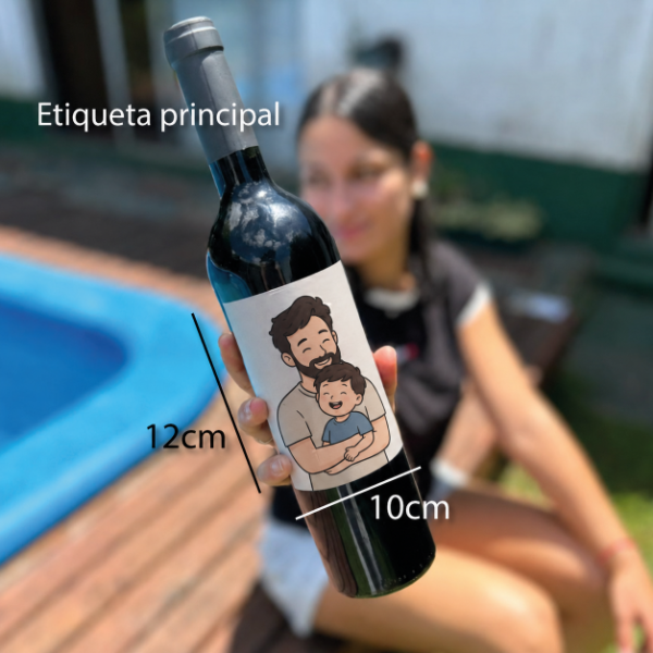 Producto - Etiquetas para VINO día del padre