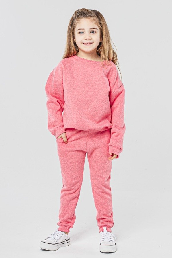 Producto - Conjunto de frisa rosa