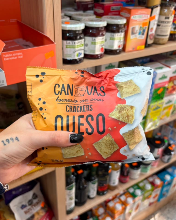 Producto - Galletitas "Canvas" queso - 1
