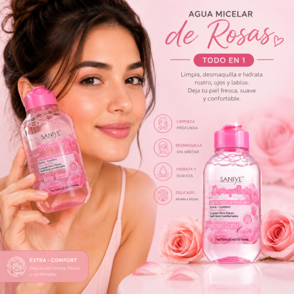 Producto - Agua micelar de rosas