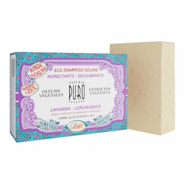 Producto - Shampoo Sólido  Sin Gluten vegano Botik Puro 80 Gr