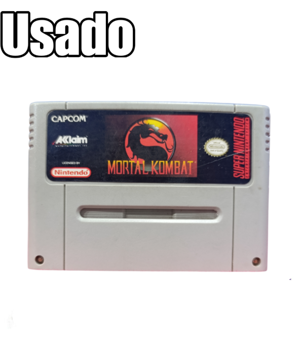 Producto - Mortal Kombat Fisico Usado Super Nintendo