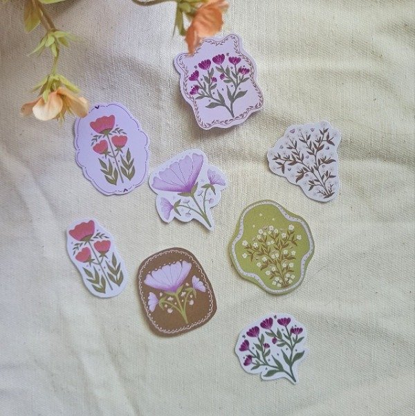 Producto - Stickers Jardín Secreto