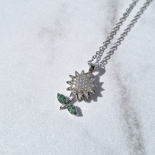 Producto - Collar Gira-sol Silver