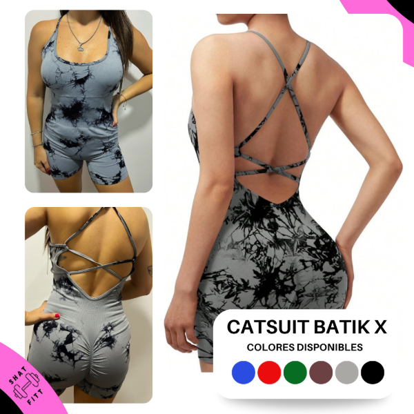 Producto - Catsuit Batik Espalda Cruzada T.S/M-L/XL