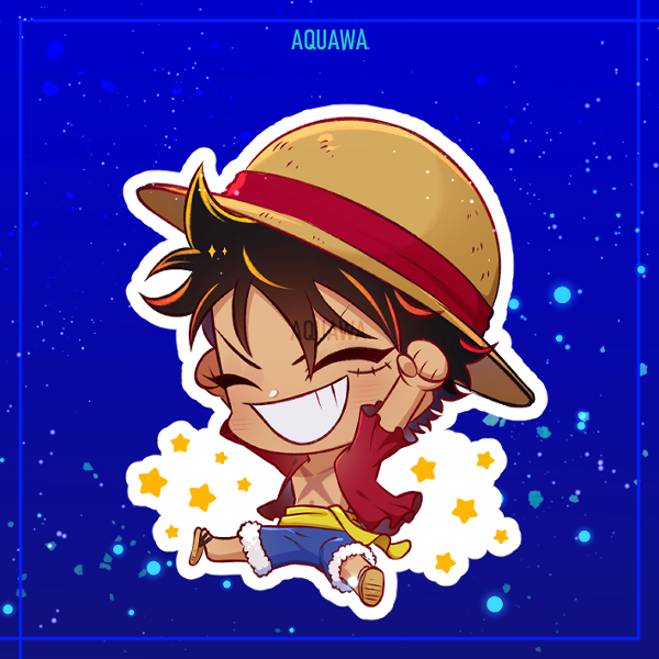 Producto - Sticker de Luffy