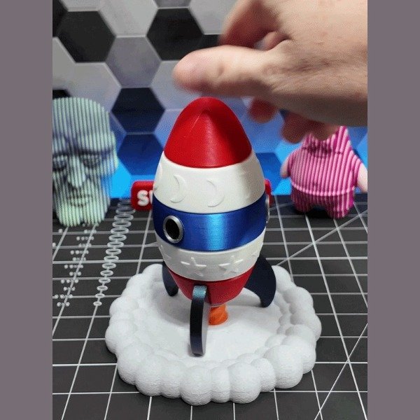 Producto - Cohete Interactivo para Armar - Juguete 3D - 2