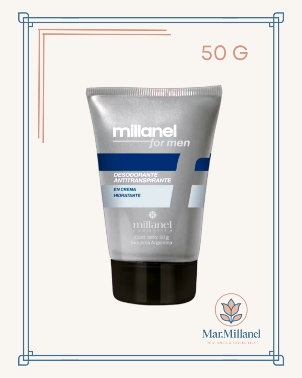 Producto - Desodorante antitranspirante en crema Millanel For Men - 0
