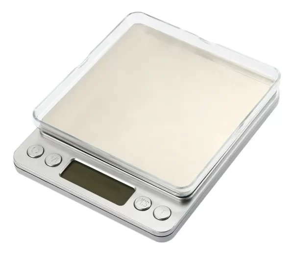Producto - Balanza Precision Digital Pesa 0.1g Lcd Luz Comida Alimento