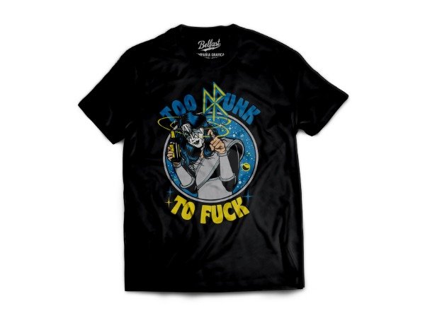 REMERA ACE  TO DRUNK TO FUCK X JVAN MACHADO — imagen 5