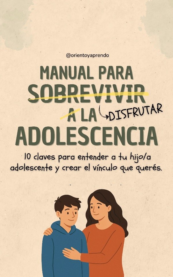 Producto - Manual para Disfrutar la adolescencia