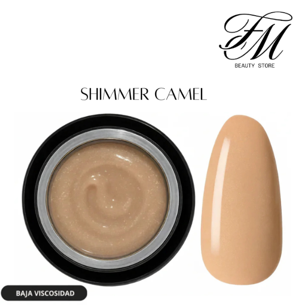 Producto - PINK MASK BUILDER GEL SHIMMER CAMEL