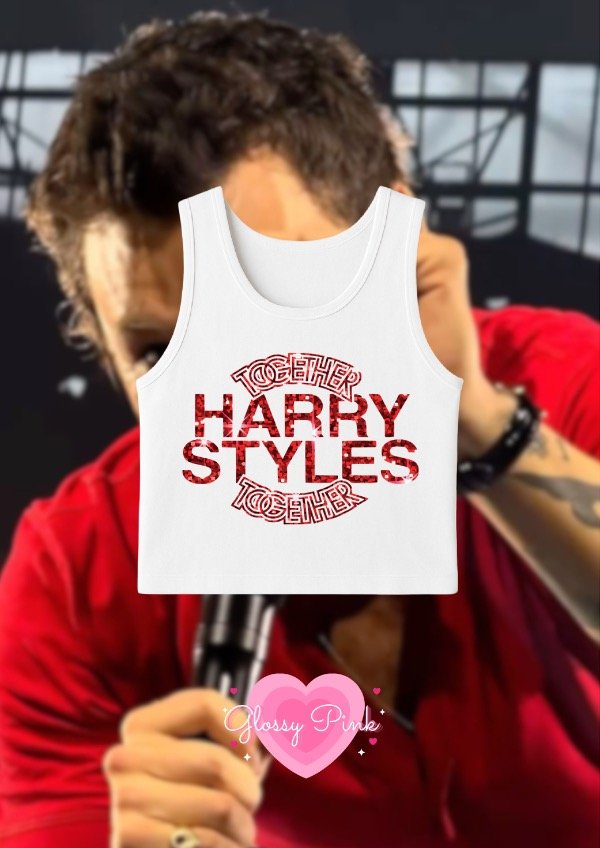 Producto - Tank Top Together - VINILO TEXTIL GLITTER ROJO