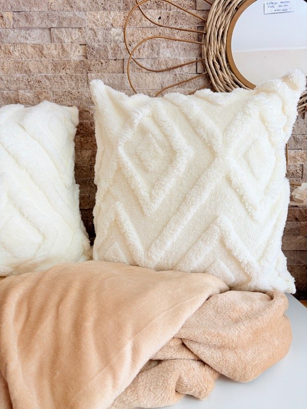 Producto - Funda de diseño 40x40 Teddy rombos