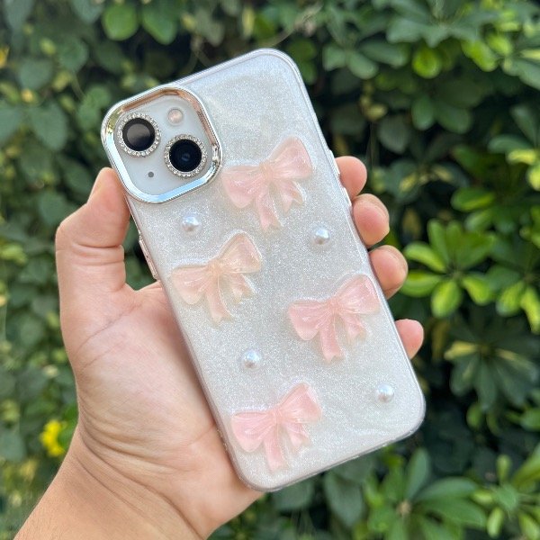 Producto - FUNDAS CHARMS - MOÑOS ROSAS