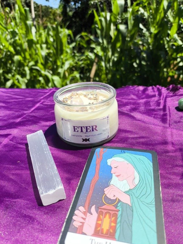 Producto - vela ÉTER - meditación