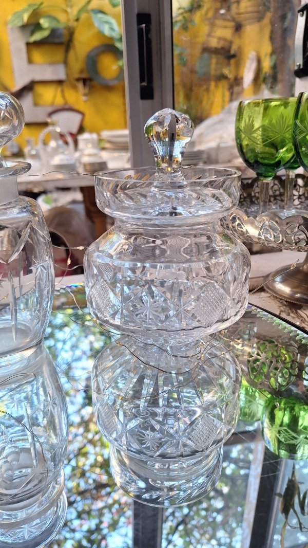 Producto - Caramelera cristal tallado