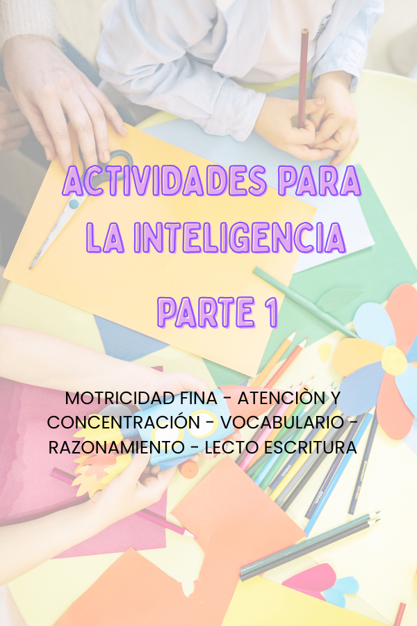 Producto - Actividades para la inteligencia Parte 1
