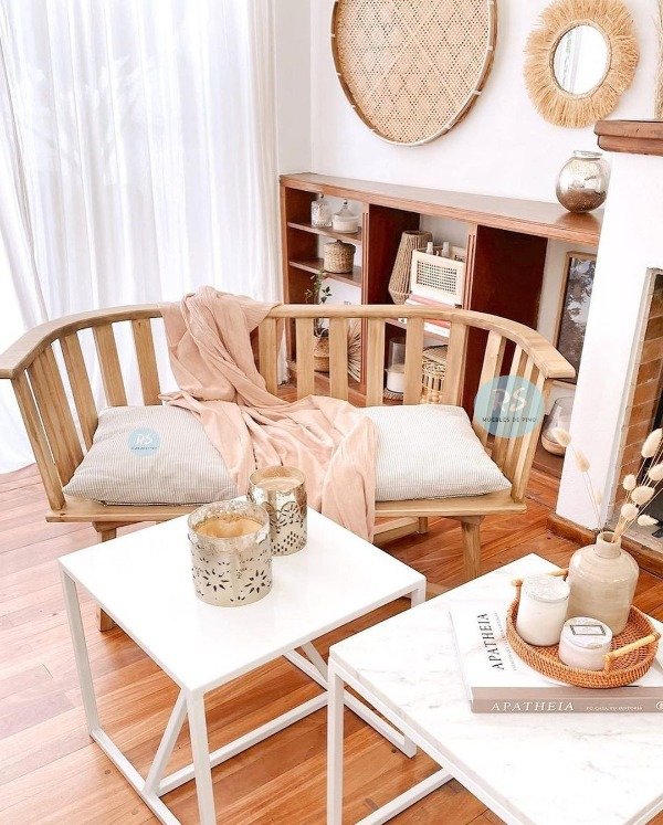 Producto - Sillón Gervasoni doble cuerpo - En crudo
