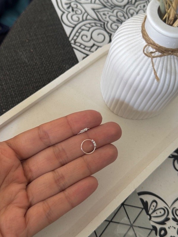 Producto - Argollita brillitos 10mm