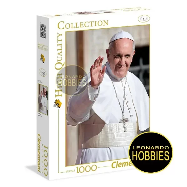 Producto - Papa Francisco 1000 Piezas Clementoni 39299