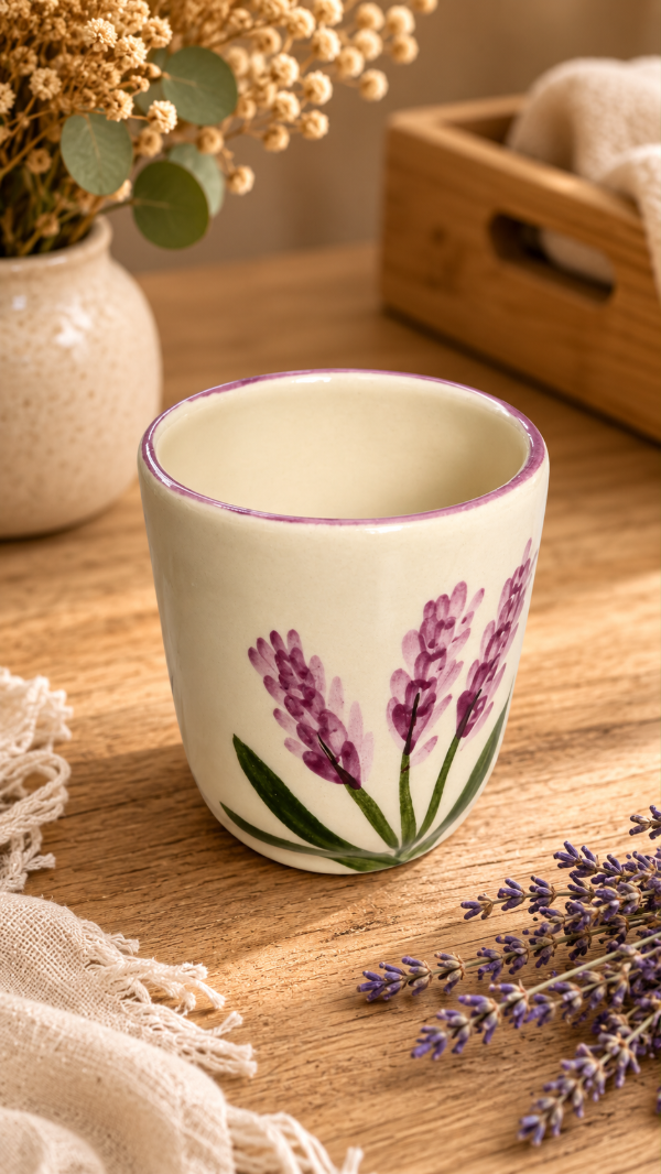 Producto - Pocillo Ceramica Premium Lavanda