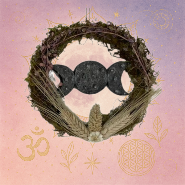 Producto - Símbolo Lunar de la Triple Diosa Chico