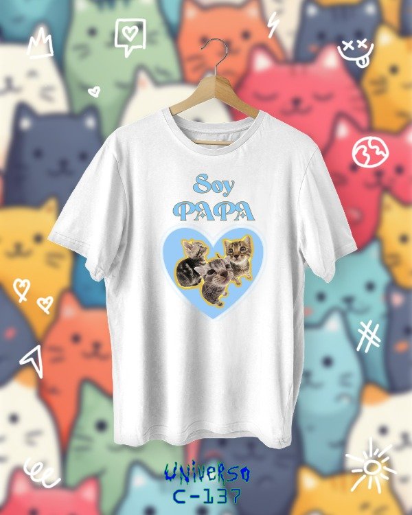 Producto - Remera Soy Papá personalizada