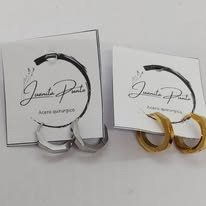 Producto - Aros facetados minimalistas dorados
