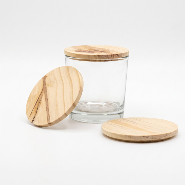 Producto - Pack de 10 unidades Tapas lisas para vaso Tennesse Madera Pino Taeda
