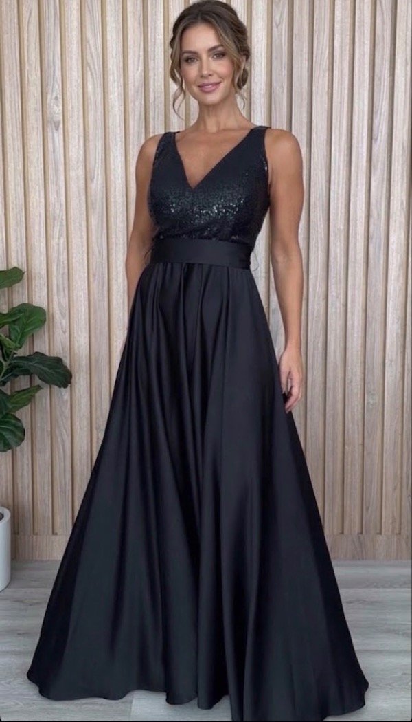 Producto - Vestido Brown and black - 1