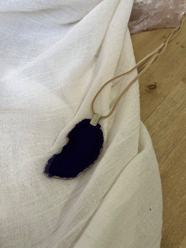 Producto - Chapa de ágata violeta