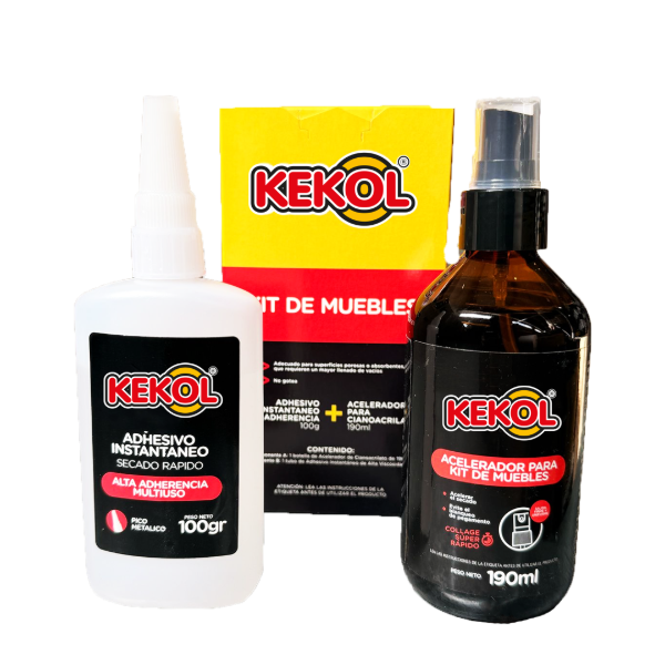 Producto - KIT Adhesivo instantaneo CIANOACRILATO K-986