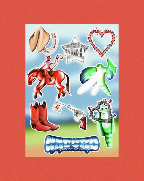 Producto - Stickers "Gaucho"