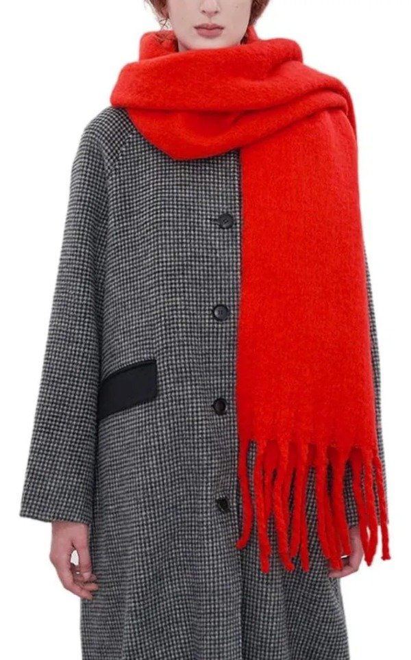 Producto - Bufanda nube color rojo