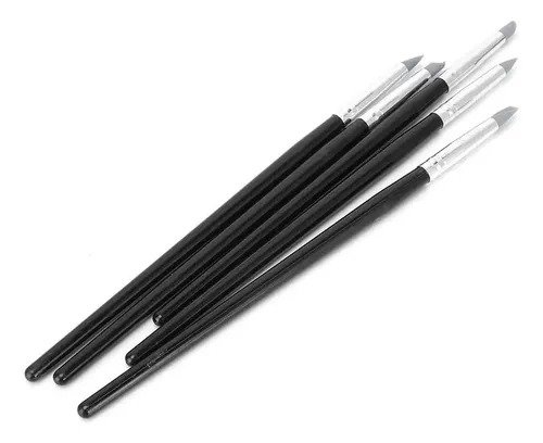 Producto - Pinceles de silicona set x 5u medianos