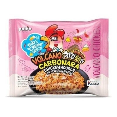 Producto - RAMEN VOLCANO CHICKEN NOODLE CARBONARA (PICANTE)