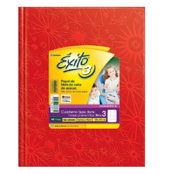 Producto - Éxito Cuaderno E3 - CUADRICULADO GRANDE
