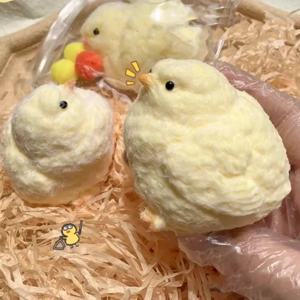 Producto - Squishy pollito 7x6 cm