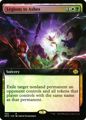 Producto - Legions to Ashes (Extended Art Foil)