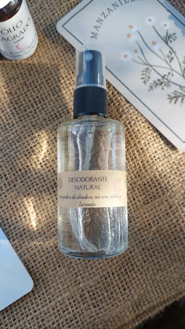 Producto - Desodorante Natural