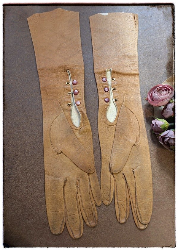 Producto - Guantes largos Gamuzado Maiz